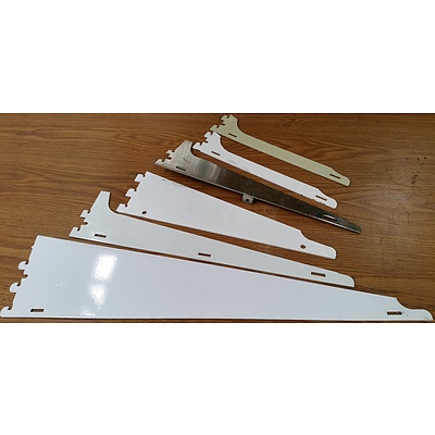 Slat Wall Metal Shelf Arms - Lot of 790 - New