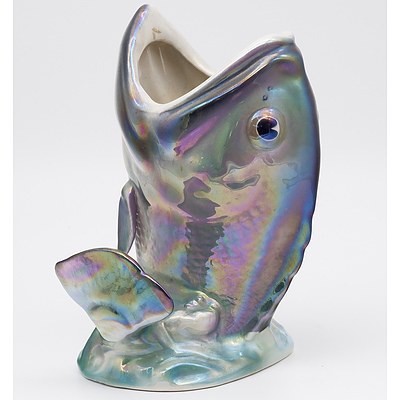 Lustre Glazed Wembley Ware Dhufish Vase