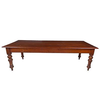 Large Australian Cedar Table, Ex Parliament House NSW Circa 1884