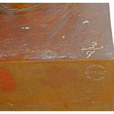 Guy Boyd (1923-1988) Swimmer with Arms Surrounding, Bronze Edition 3/9