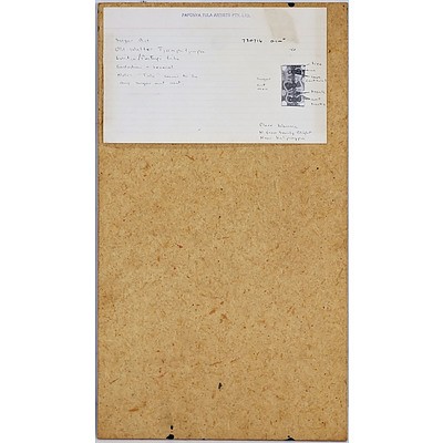 Old Walter Tjampitjinpa (Pintupi 1912-1980) Sugar Ant Men Circa 1973