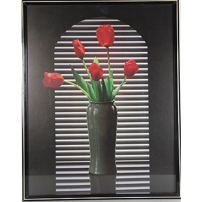 Two Offset Prints and One Mirror