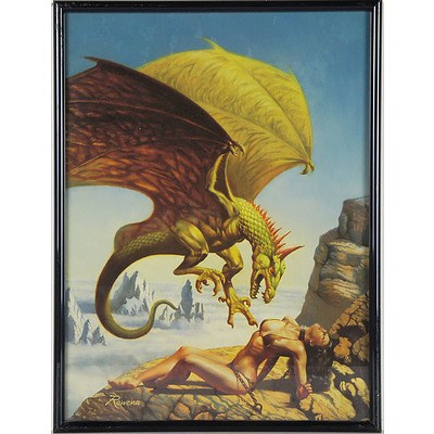 Two Offset Prints and One Mirror