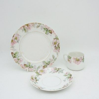 Collection of Partial Tea Sets Including Hamereley, Lancaster Sandlant, and Paragon