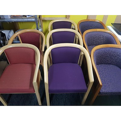 Assorted Office Armchairs - Lot of 8