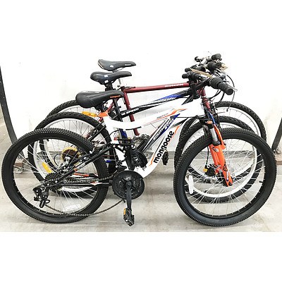 Mountain Bikes - Lot of 4