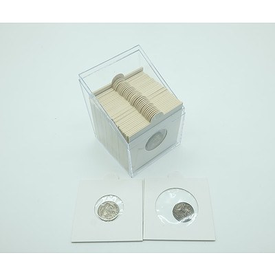 Large Group of Edward VII to Elizabeth II Threepence Coins