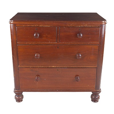 Australian Cedar Chest of Drawers Circa 1880