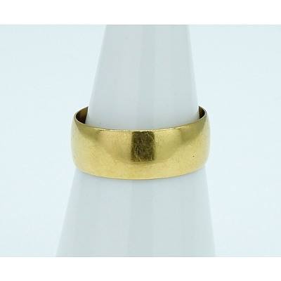 Antique 20ct Yellow Gold Wedding Ring