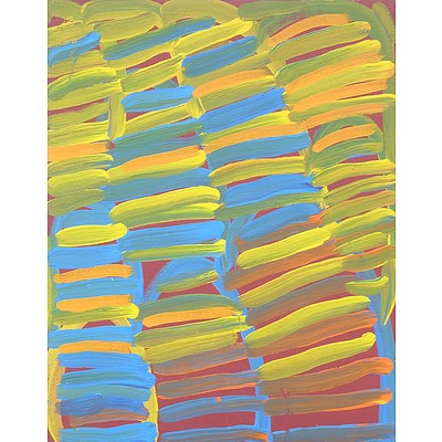 Minnie Pwerle (1922-2006) Awelye Atnwergerrp Acrylic on Canvas