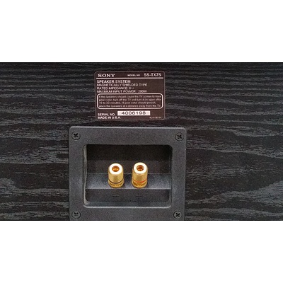 Sony Home Theatre Amplifier and Speakers