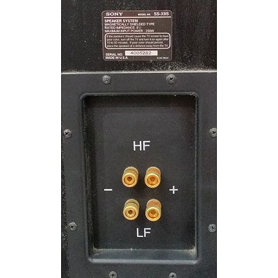 Sony Home Theatre Amplifier and Speakers