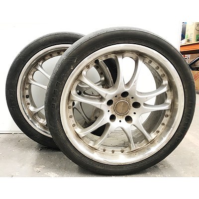 AMG Techart 18inch Alloy Rims - Lot of 2