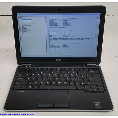 Dell Latitude E7240 12.5-Inch Core i5 (4300U) 1.90GHz Laptop