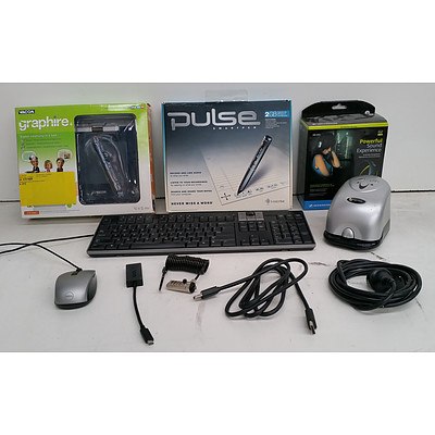 Bulk Lot of Assorted IT Equipment, Accessories & Cables