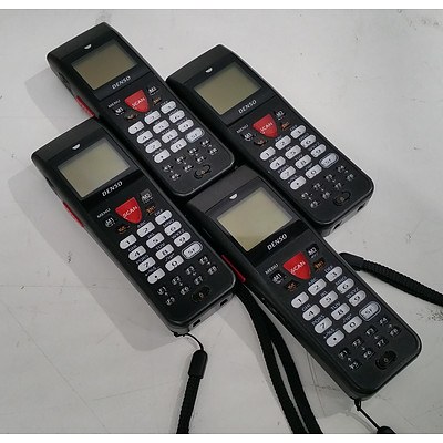 Denso BHT-900B Series (BHT-904B) Handheld Scanner - Lot of Four