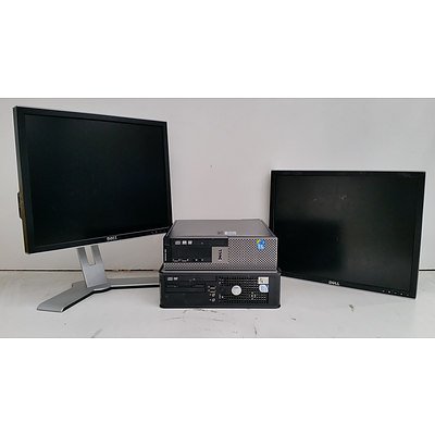 Bulk Lot of Assorted Dell IT Equipment - Computers & Monitors