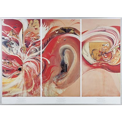 Brett Whiteley (1939-1992) American Dreams Series Lithograph Edition 541/3000