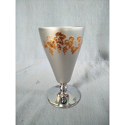 Fiestaware anodised aluminium wine goblet