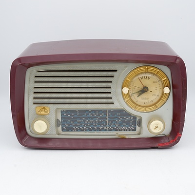 His Master's Voice Model 63-53 Valve Radio