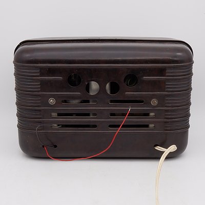 Bakelite Cased His Master's Voice Little Nipper Valve Radio