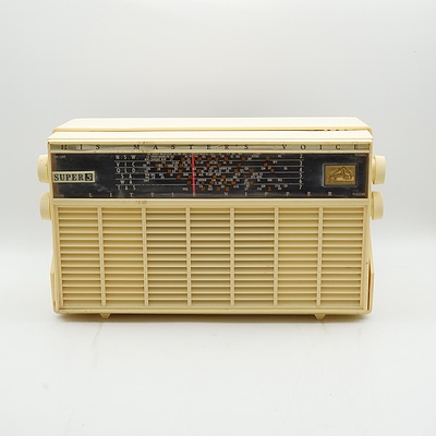 His Master's Voice Super 5 Little Nipper 65-54 Valve Radio