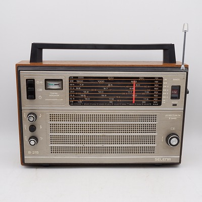 Selena Model B.215 Portable Radio