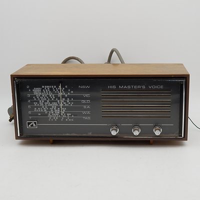 His Master's Voice 68-55 Valve Radio