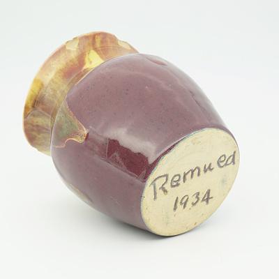 Remued Australian Pottery Vase 1934