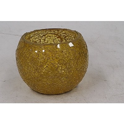 Fractured Glass Bowls - Lot of 5