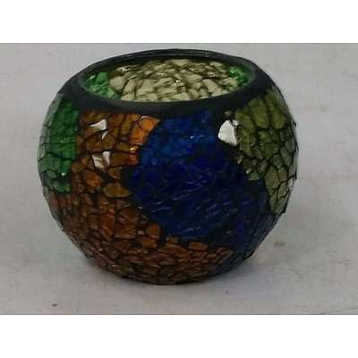 Fractured Glass Bowls - Lot of 5