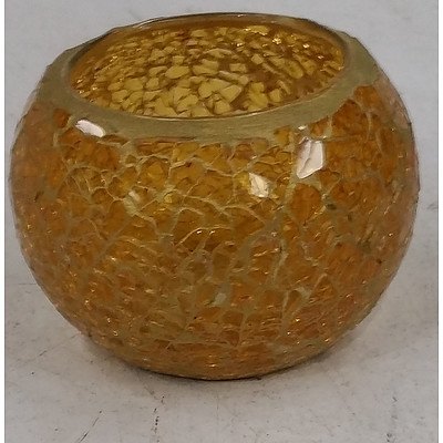 Fractured Glass Bowls - Lot of 5