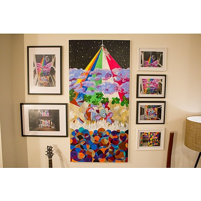 Chris Toth Original Sketch - The Journey Beyond the stars