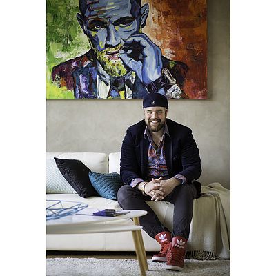 Chris Toth Original Sketch - The Journey Beyond the stars