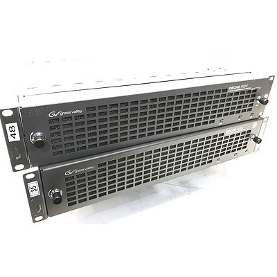 Grass Valley GeckoFlex 8900 Frames - Lot of 2