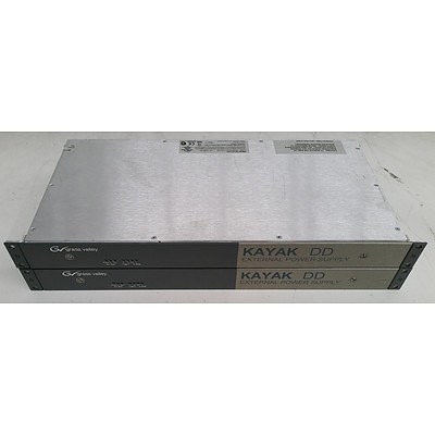 Grass Valley (RC3780) Kayak DD External Power Supply - Lot of Two