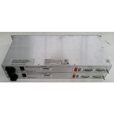 Grass Valley (RC3780) Kayak DD External Power Supply - Lot of Two