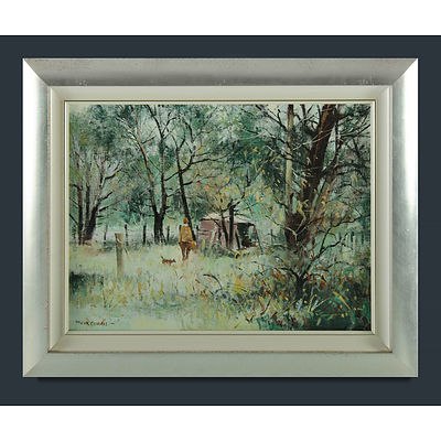 CARROLL, Patrick (b.1949) 'On a Bright Bush Morn, Berrima' Oil on Canvas on Board