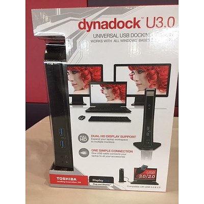 Toshiba Dynadock U3.0 Universal USB Docking Station