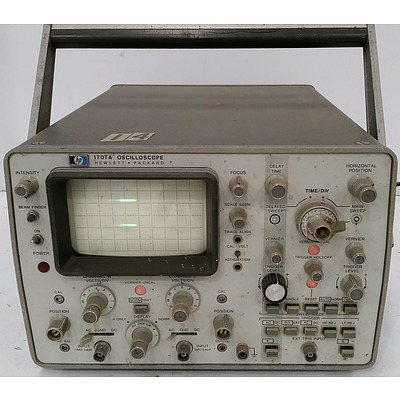 Hewlett Packard 1707A Oscilloscope