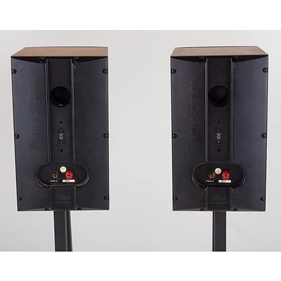 Pair of Paradigm Titan v3 Bookshelf Passive Speakers with Stands