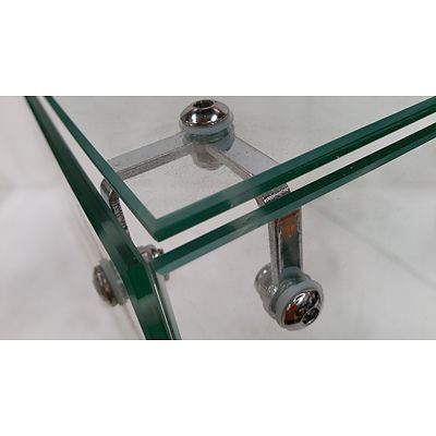 Display Plinth Glass Cases - Lot of Four