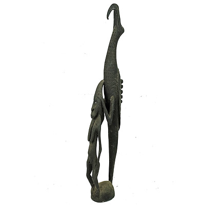 Bird Figure Totem, Papua New Guinea