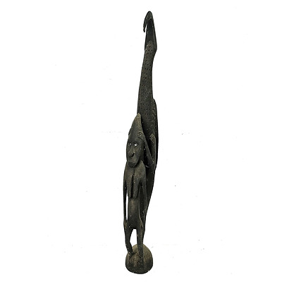 Bird Figure Totem, Papua New Guinea