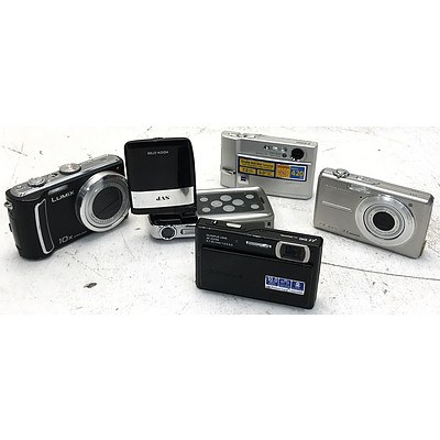 Digital Cameras & Video Camcorder - Lot of 5