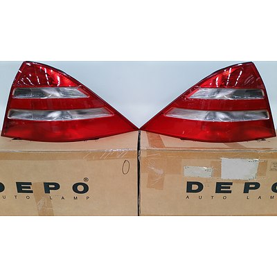Set of Tail Light Lenses for Mercedes W220 Sedan - Brand New - RRP $450.00