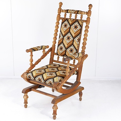 Antique Oak Dexter Rocking Chair