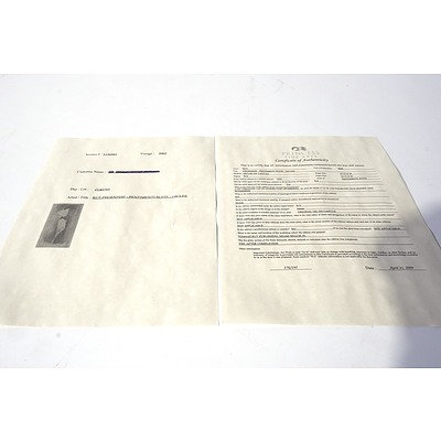 Tomasz Rut (Polish, American 1961-) Phoenisse-Pentimenti Suite, Giclee Print On Canvas, Edition 176/195