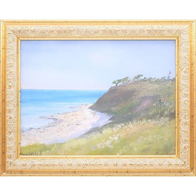 3 x Peer Gottrup (Denmark XX) Oil On Boards Including Two Marine Paintings and a Coastal Scene (3)