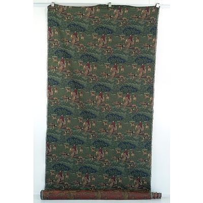 English Hunting Scene Tapestry